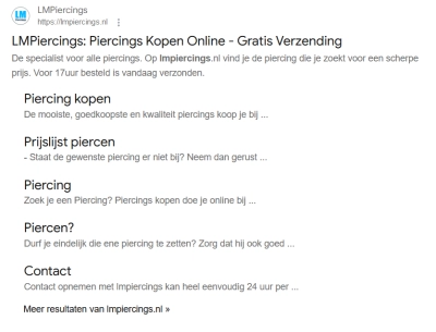 Scoor hoog in Google met jeeigenweb