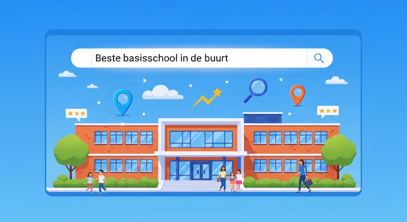 Hoe wordt een basisschool beter gevonden in Google?